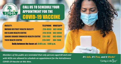Online appointment for COVID.